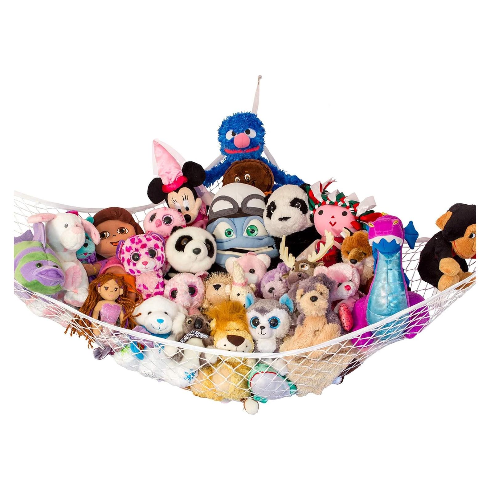 Hamaca de Peluches Lilly's Love | Organizador Colgante Blanco