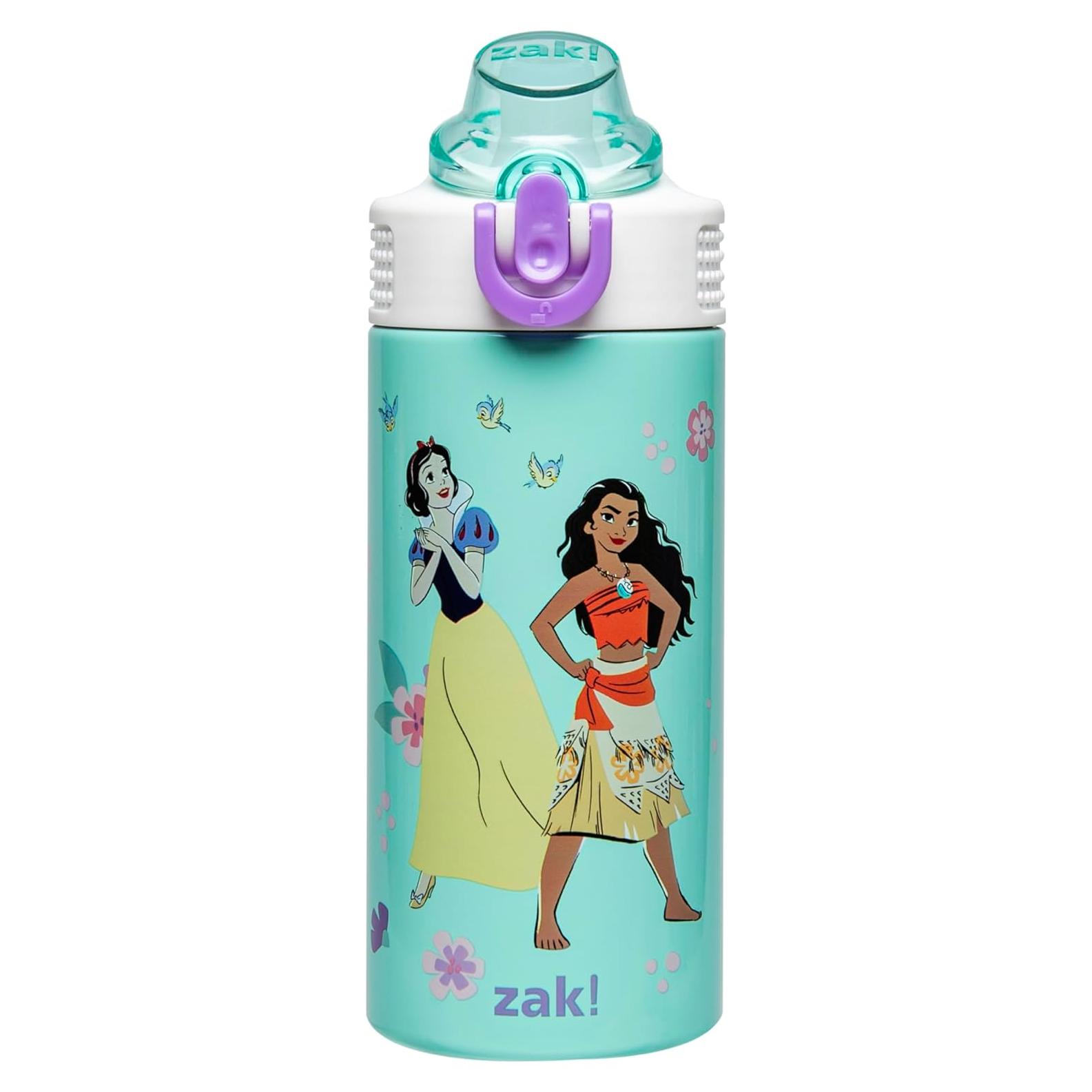 Botella de Agua Disney Princess 414ml Acero Inoxidable Zak