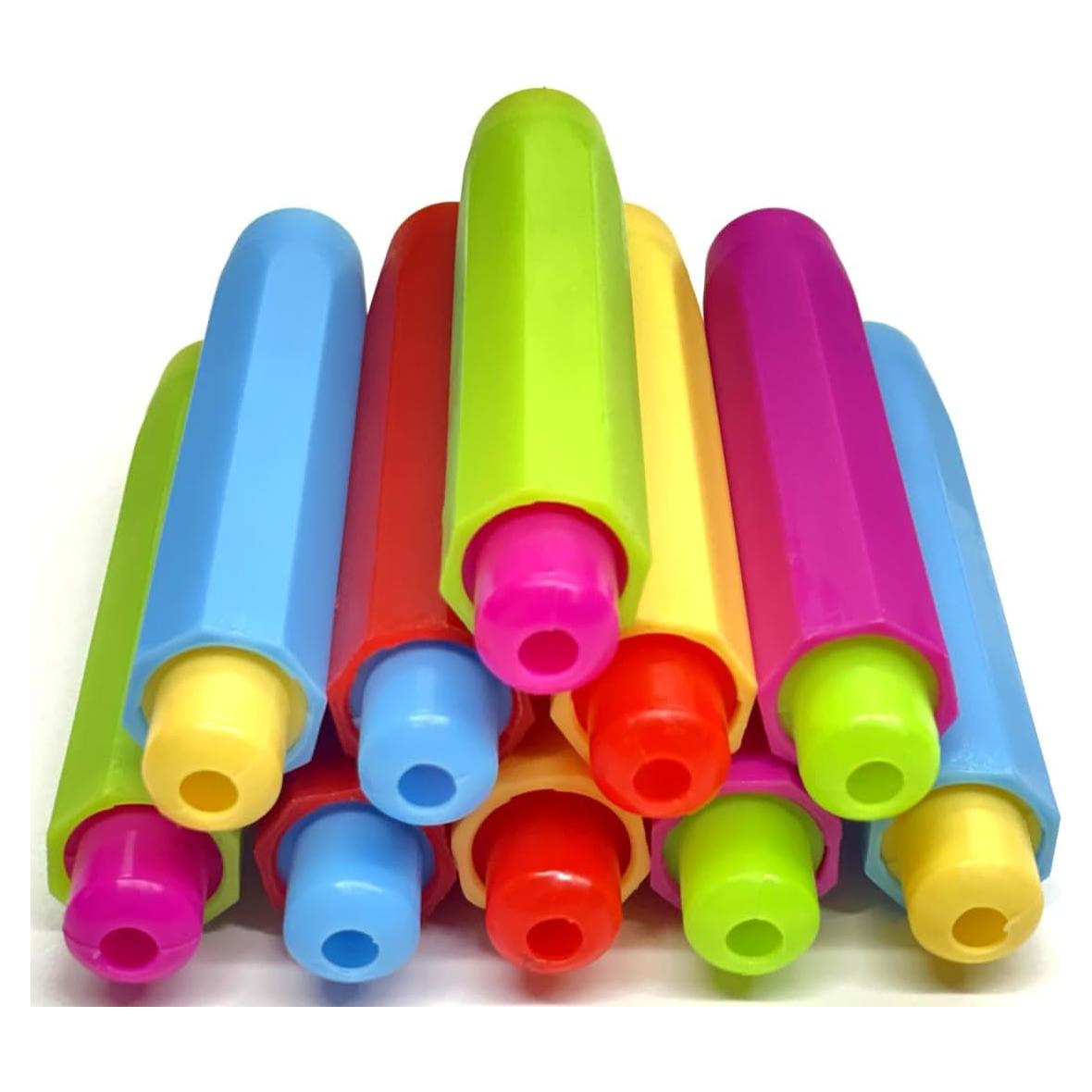 Juego de Sujetadores de Tiza Genérico, 10 Clips Ajustables, 9.5 cm