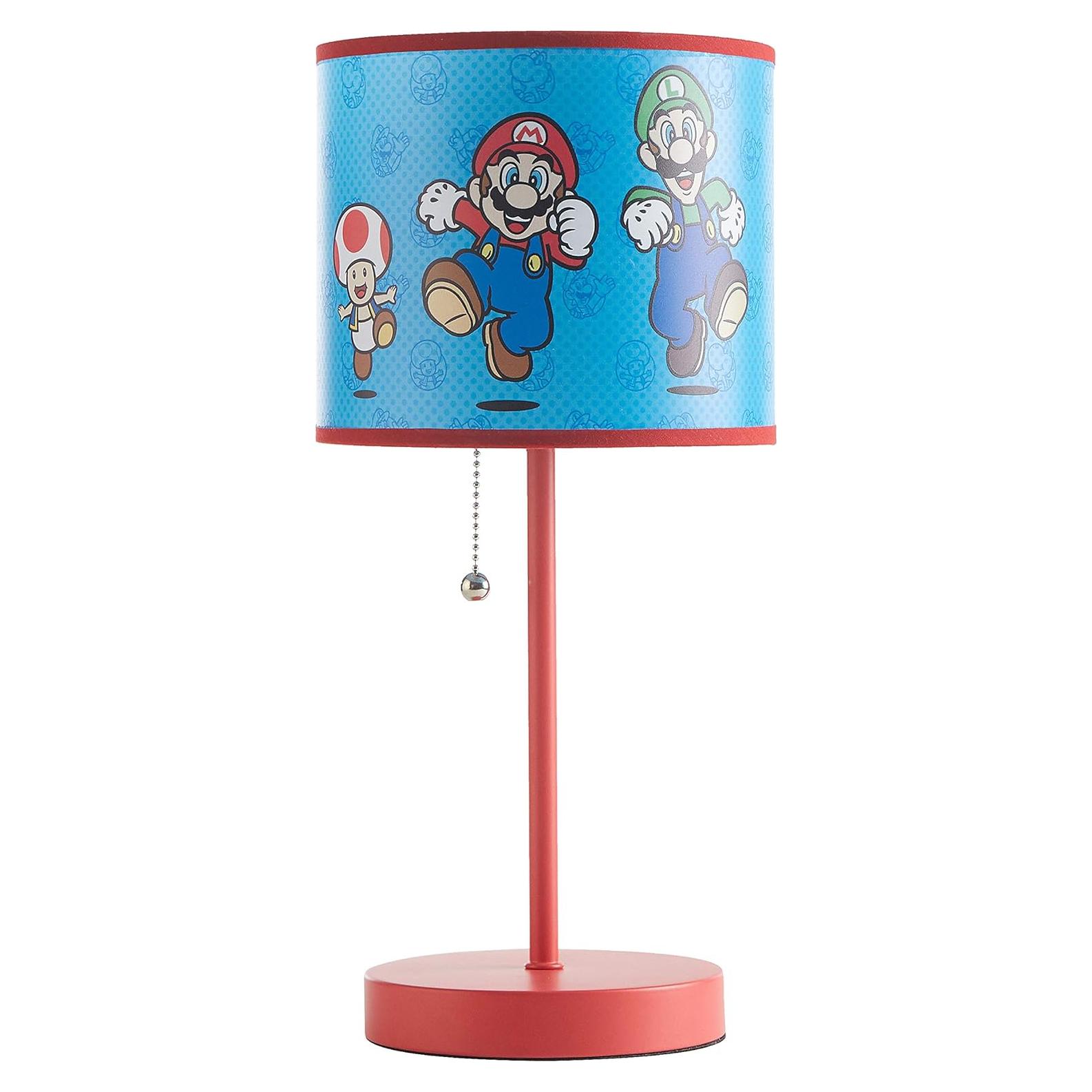 Lámpara de mesa Idea Nuova Super Mario 39.37 cm con cadena