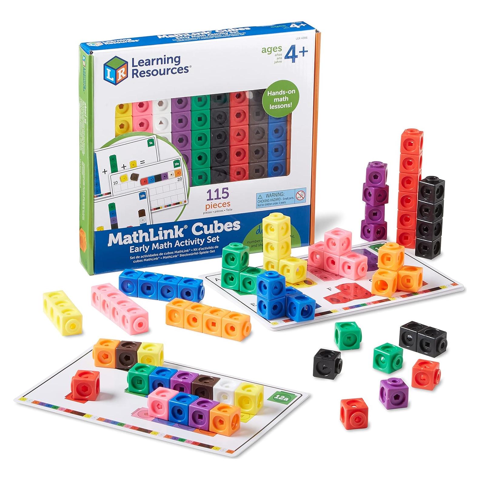Conjunto de Actividades Matemáticas Learning Resources 115 Piezas