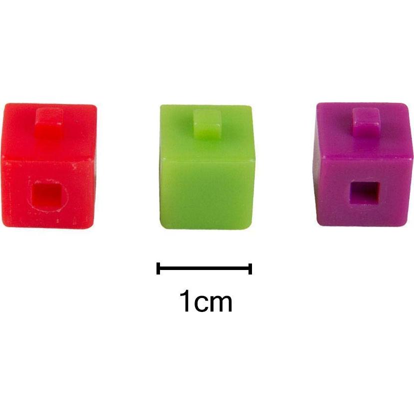 Cubos de Unidad de Centímetro Hand2Mind - Set de 500 Piezas