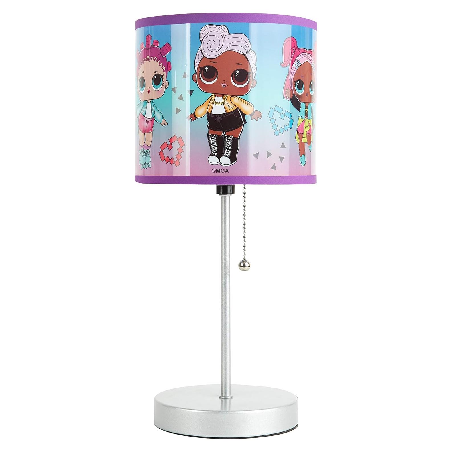 Lámpara de Mesa Idea Nuova LOL Surprise 38 cm con Cadena