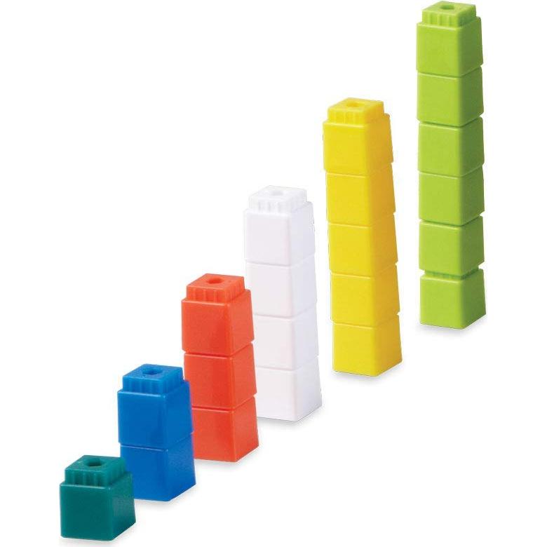 Cubos de Matemáticas Interconectables UniLink hand2mind - Set de 100