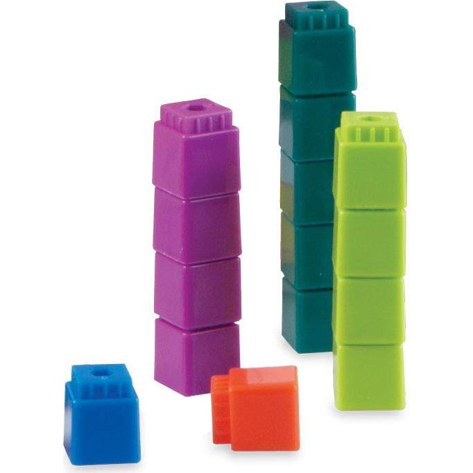 Cubos de Matemáticas Interconectables UniLink hand2mind - Set de 100