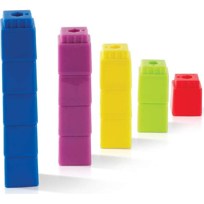 Cubos de Matemáticas Interconectables UniLink hand2mind - Set de 100