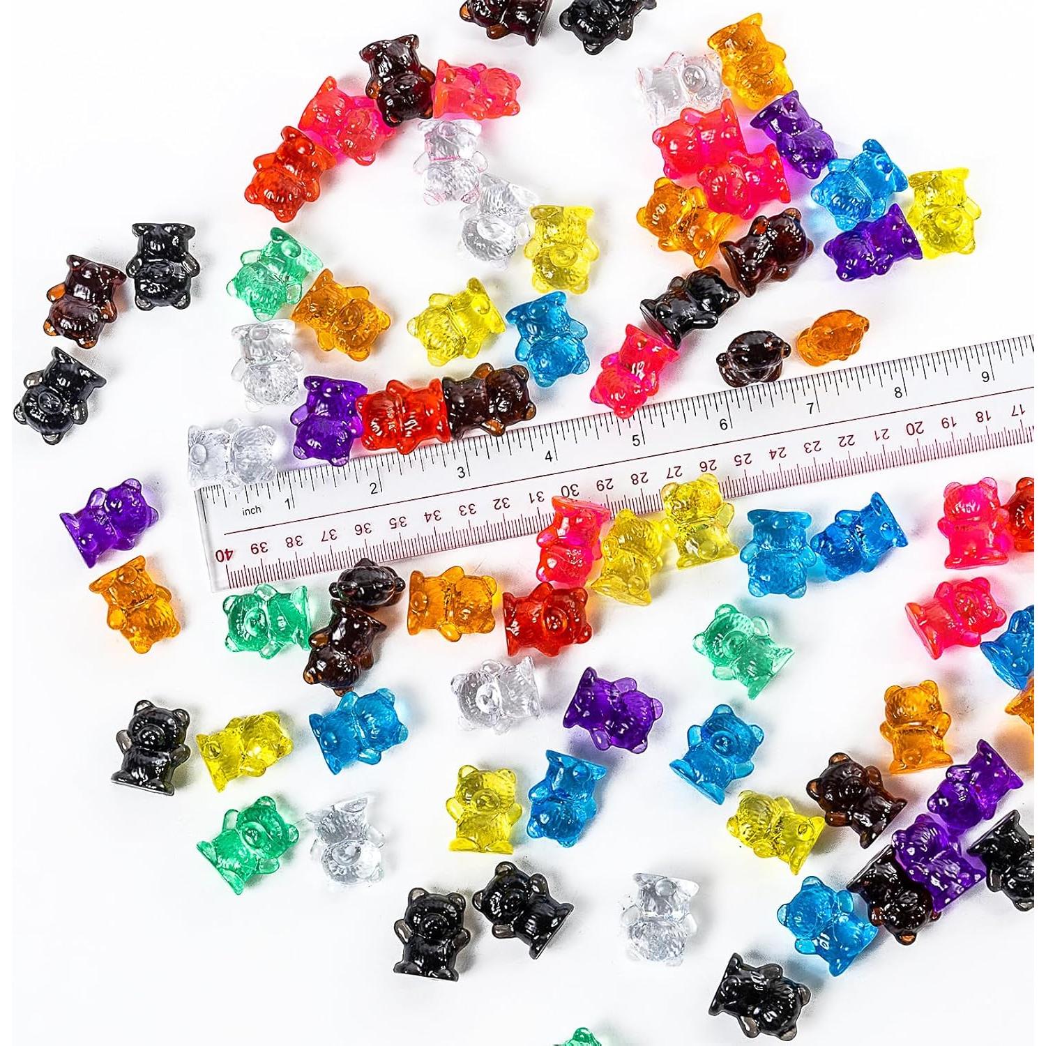 100 Contadores de Oso Transparentes Odoorgames para Niños