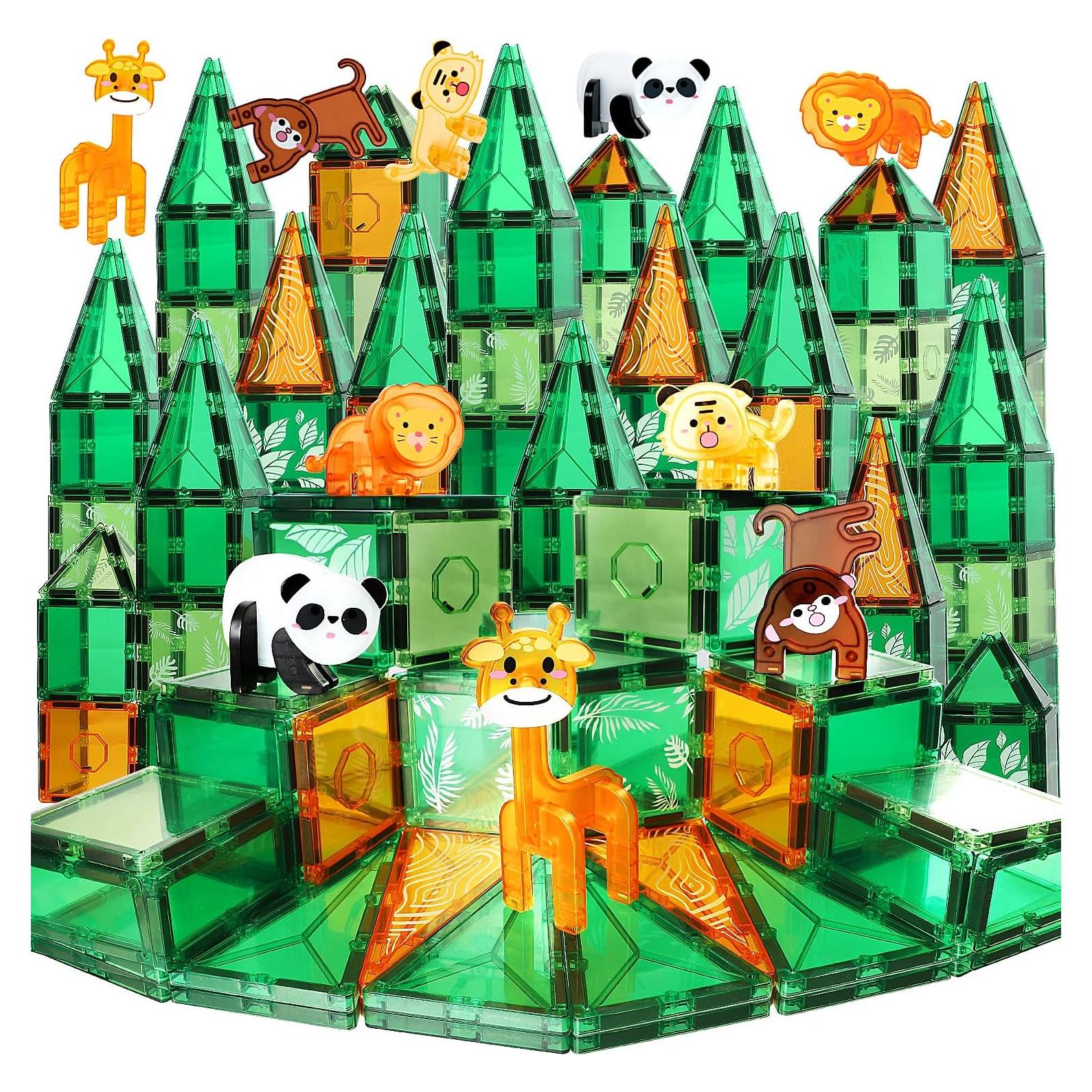 Azulejos Magnéticos TOY Life 56 Piezas Juguete Educativo STEM