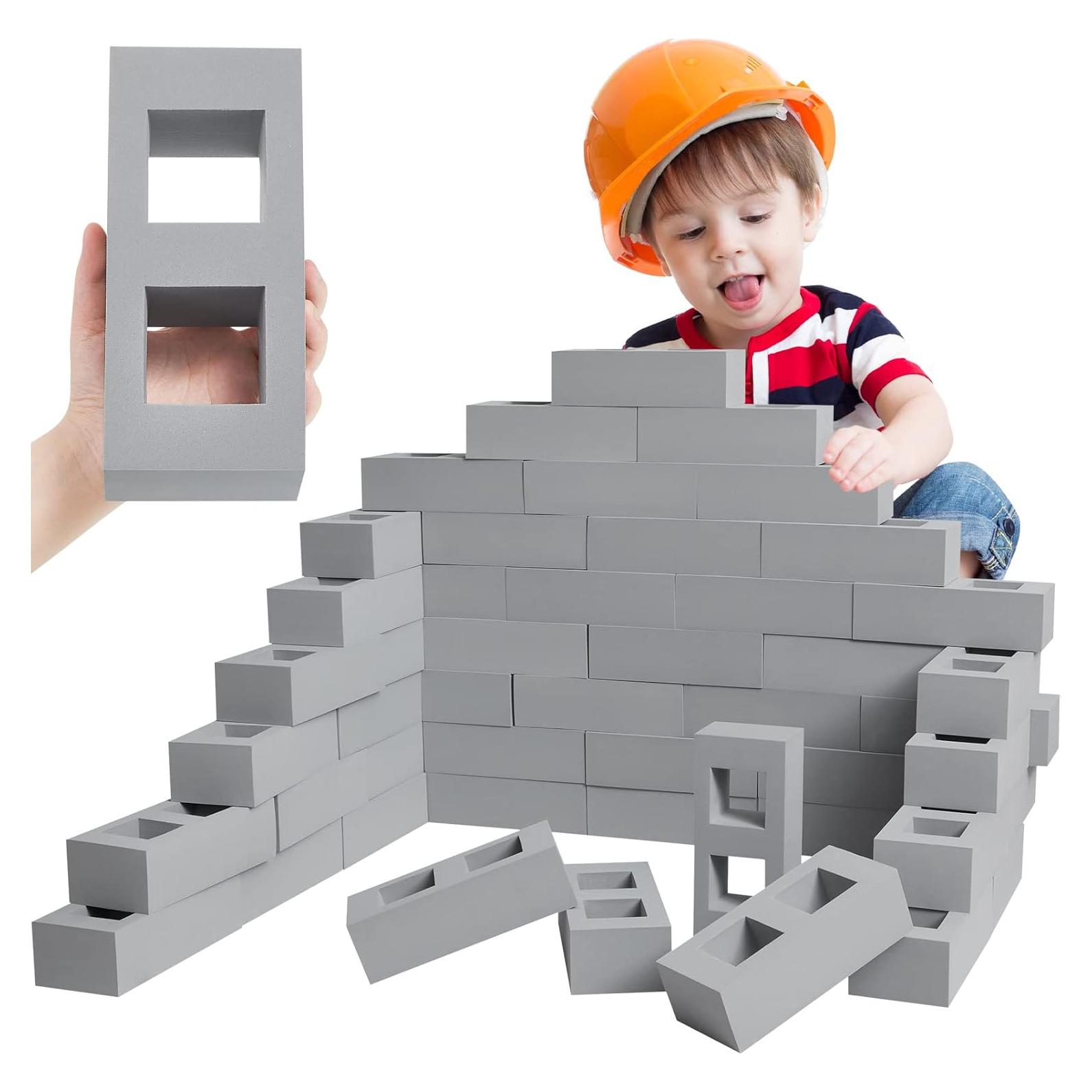 Bloques de Construcción de Espuma Zhanmai 50 Piezas 20.32x10.16cm