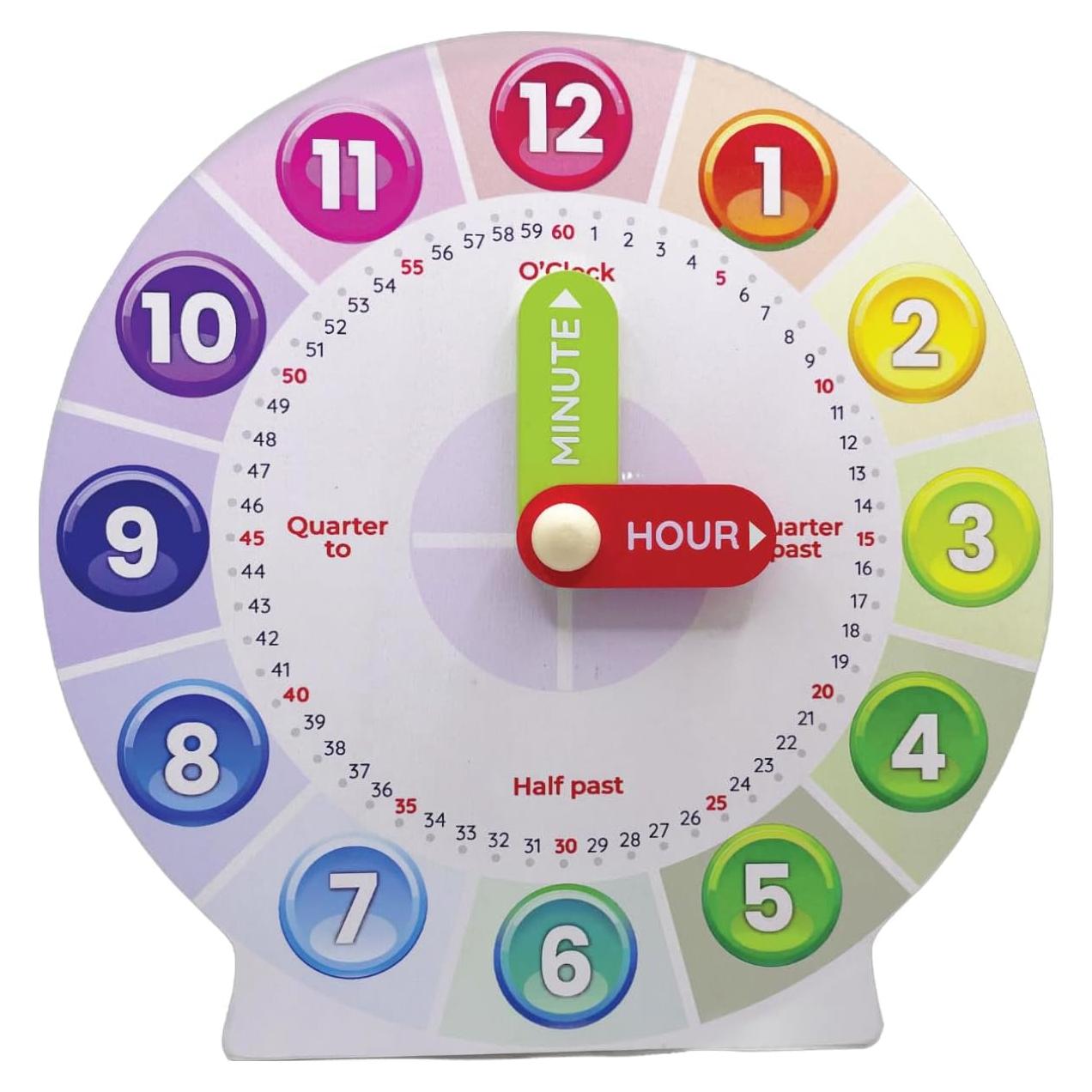 Reloj Educativo Interactivo Urban Supply Co. para Niños