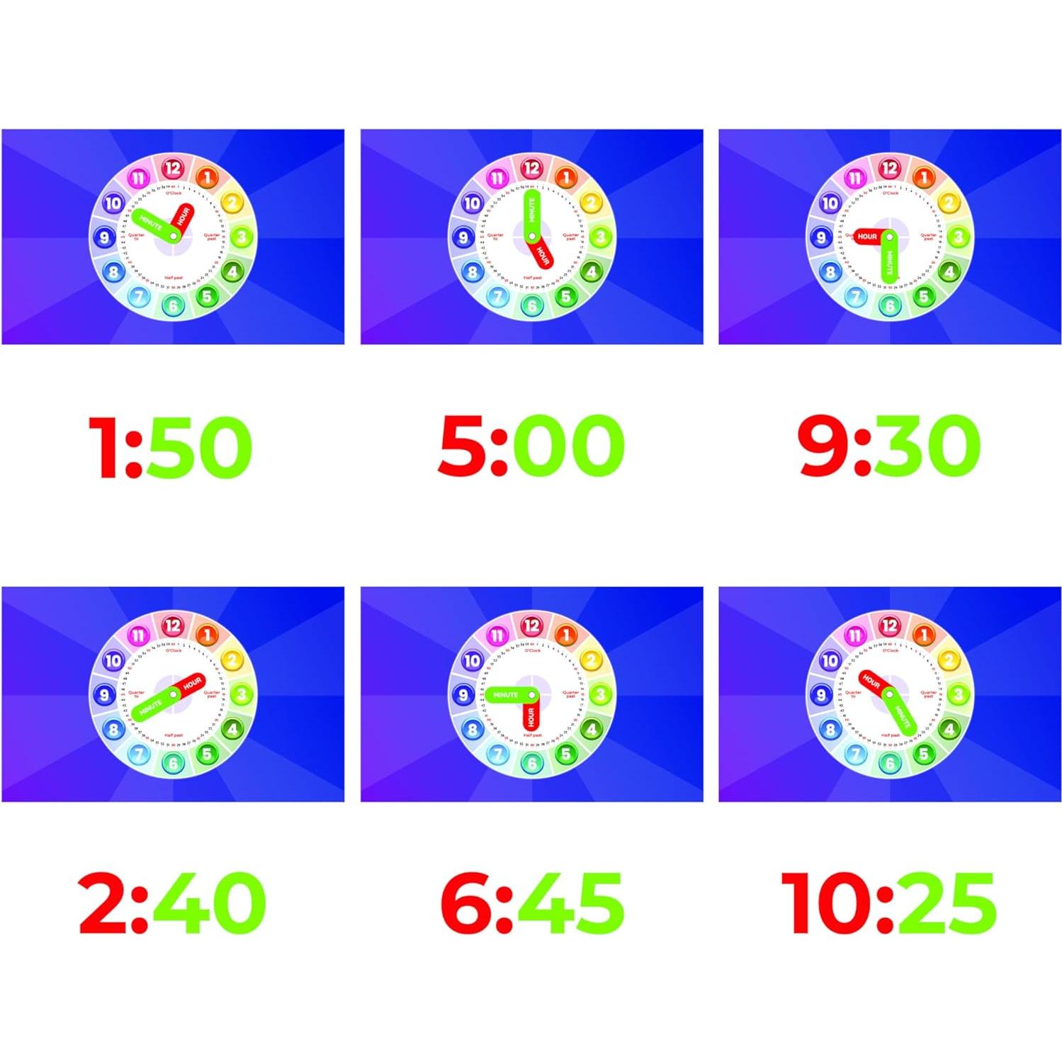 Reloj Educativo Interactivo Urban Supply Co. para Niños