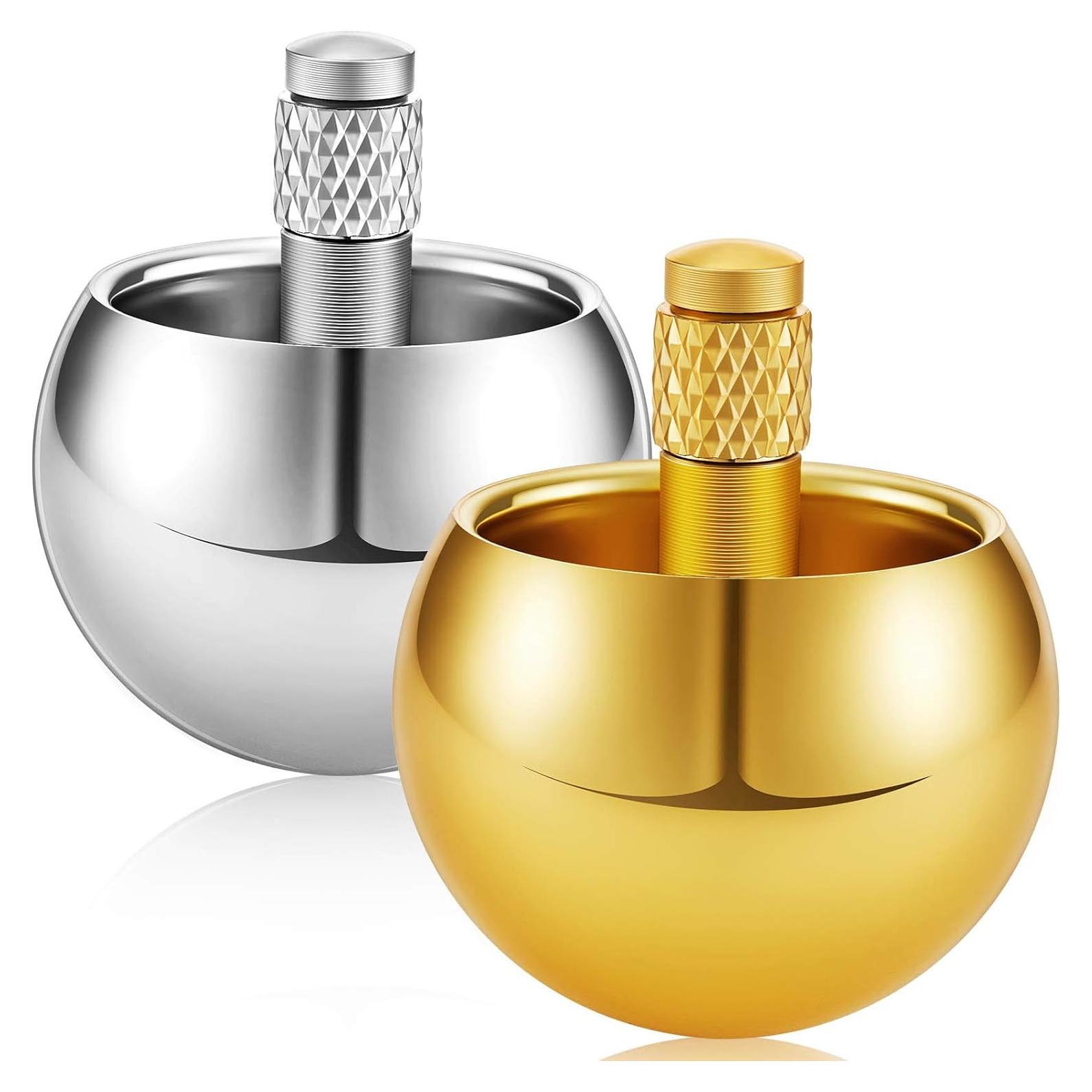 Trompos Invertidos de Metal Skylety - 2 Piezas Educativos