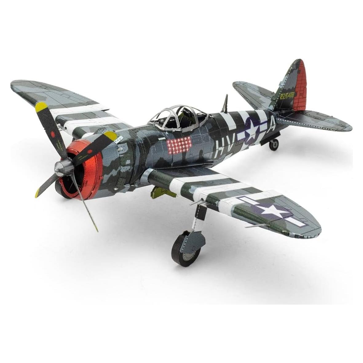Kit de Modelo 3D de Metal P-47 Thunderbolt Metal Earth