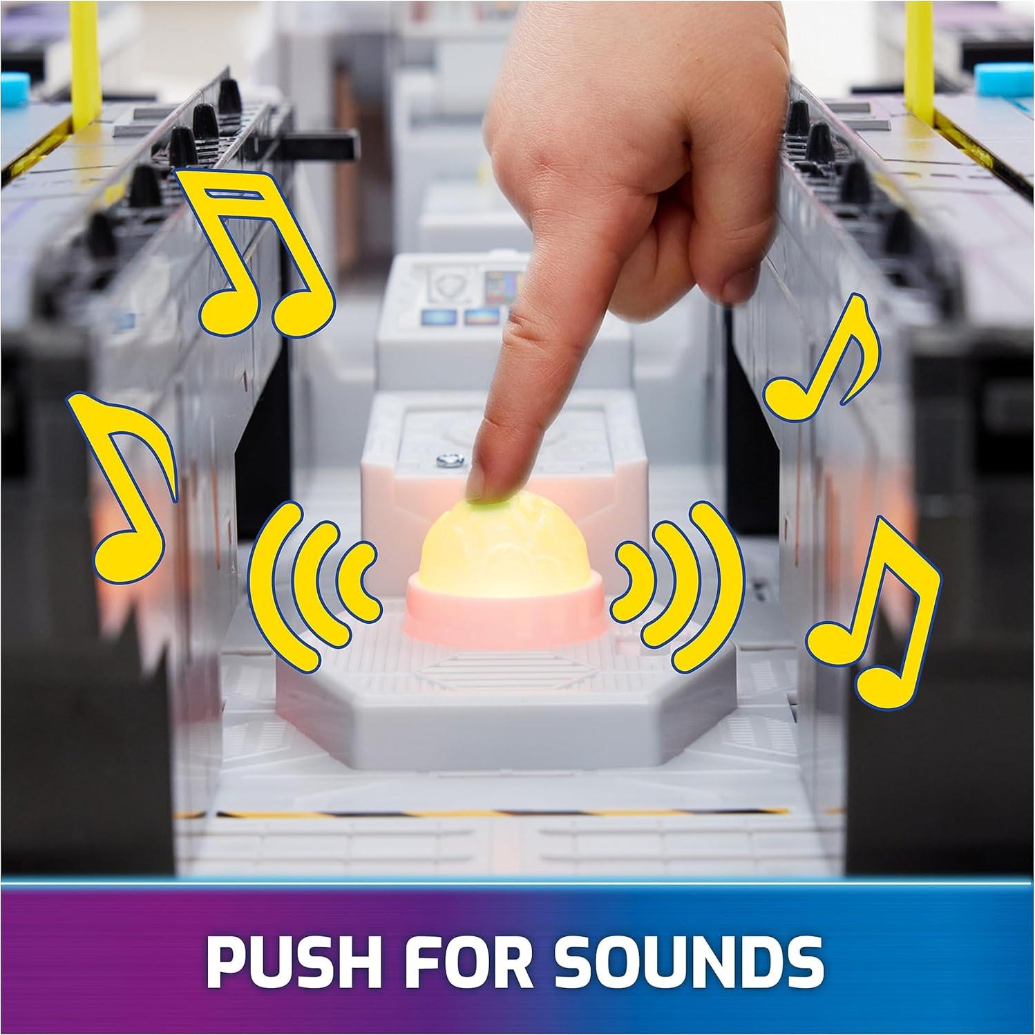 Base de Portaaviones HQ PAW Patrol con Chase y Vehículo