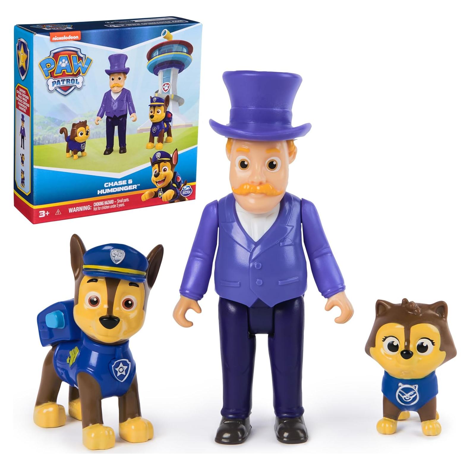 Conjunto de Figuras Paw Patrol Chase y Humdinger 3+ Años