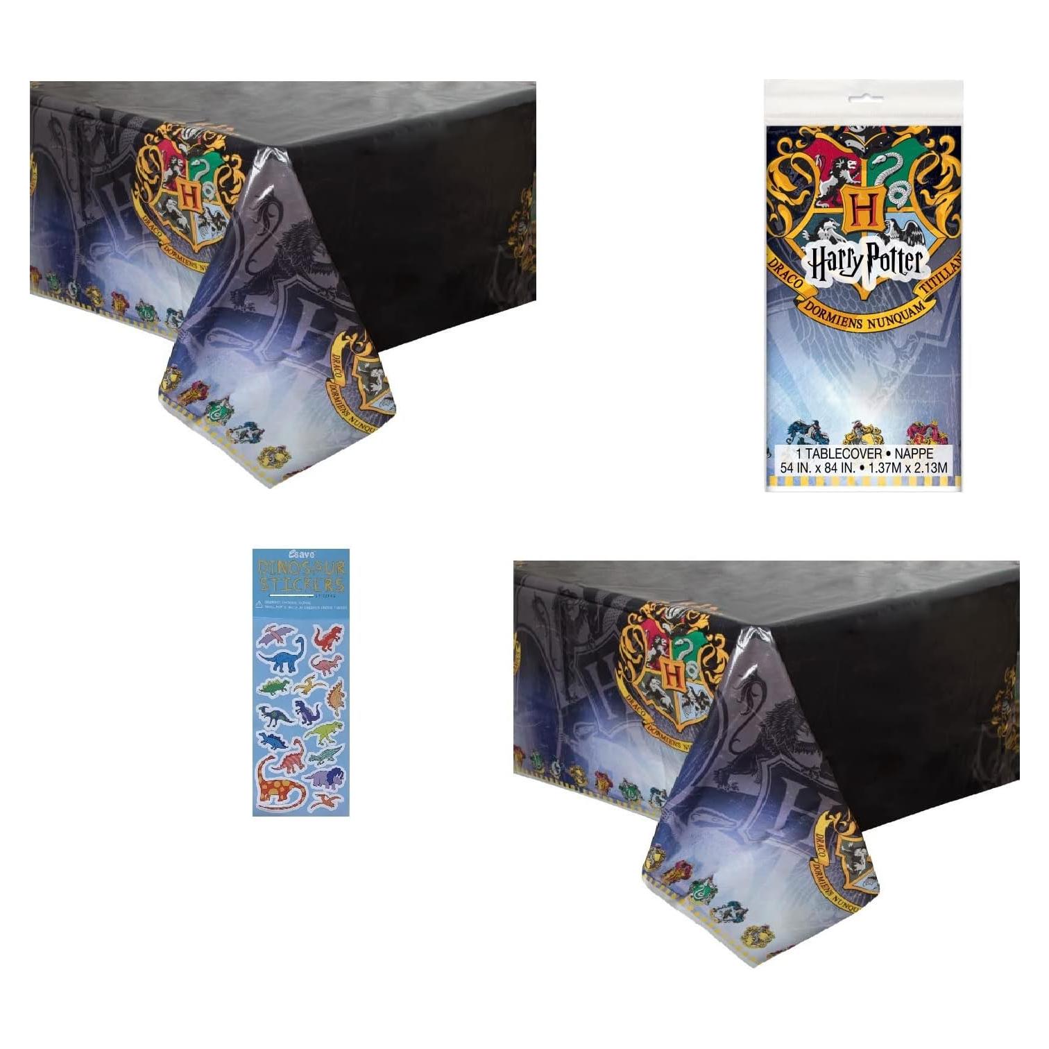 Paquete de Decoración Fiesta Harry Potter - 2 Manteles Plástico