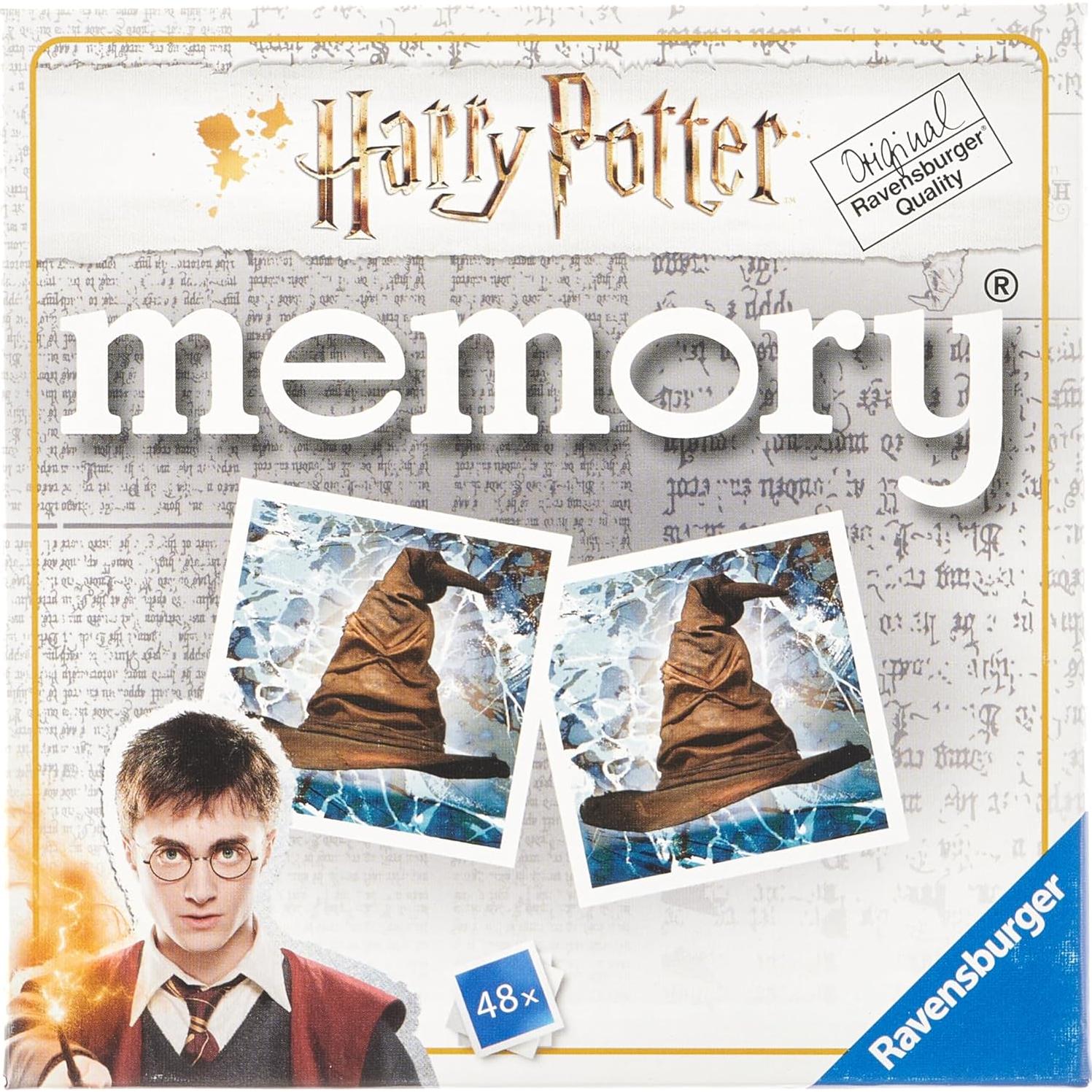 Juego de Memoria Harry Potter Ravensburger 48 Tarjetas