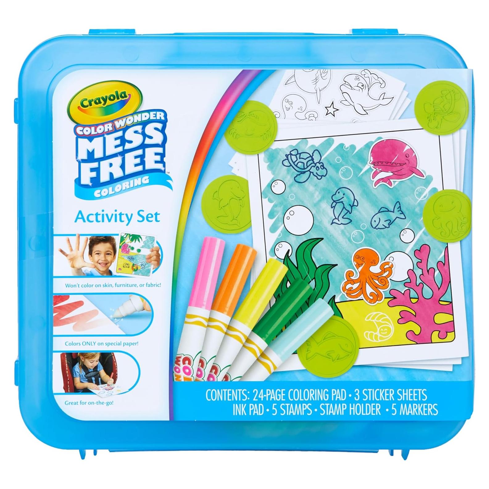 Kit de Arte Crayola Color Wonder 30 Piezas Sin Desorden
