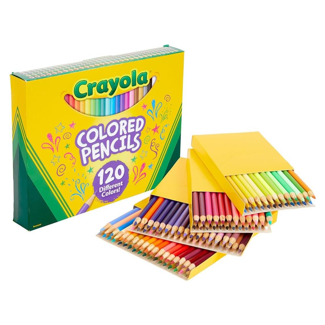 Juego de Lápices de Colores Crayola 120 Piezas Multicolor
