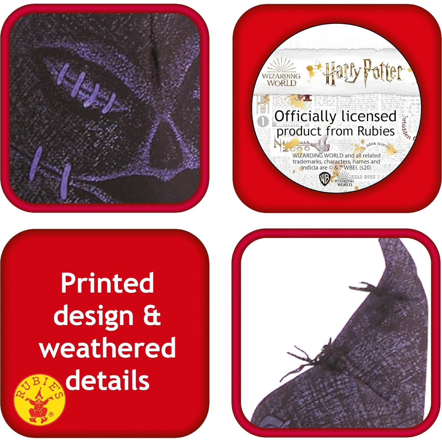 Peluca Hermione Granger Rubie's para disfraz infantil