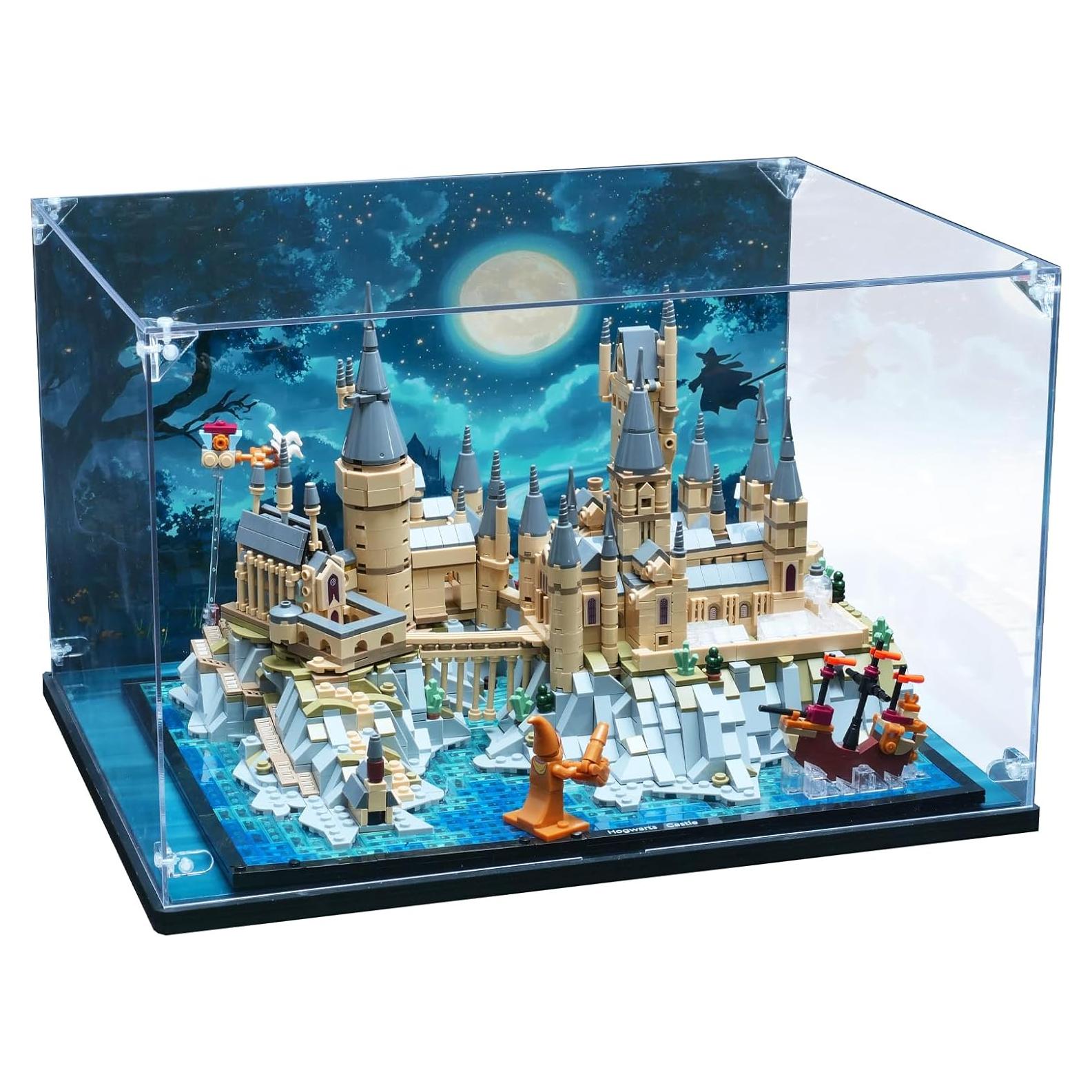 Vitrina Acrílica para Lego 76419 Castillo Mágico - Montaje Fácil
