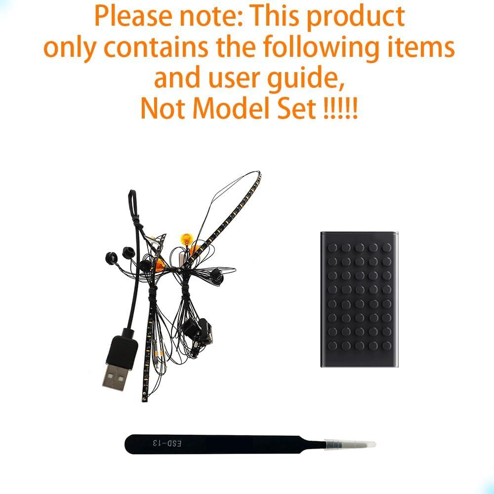 Kit de Luz LED GEAMENT para Modelo Lego Harry Potter 76419