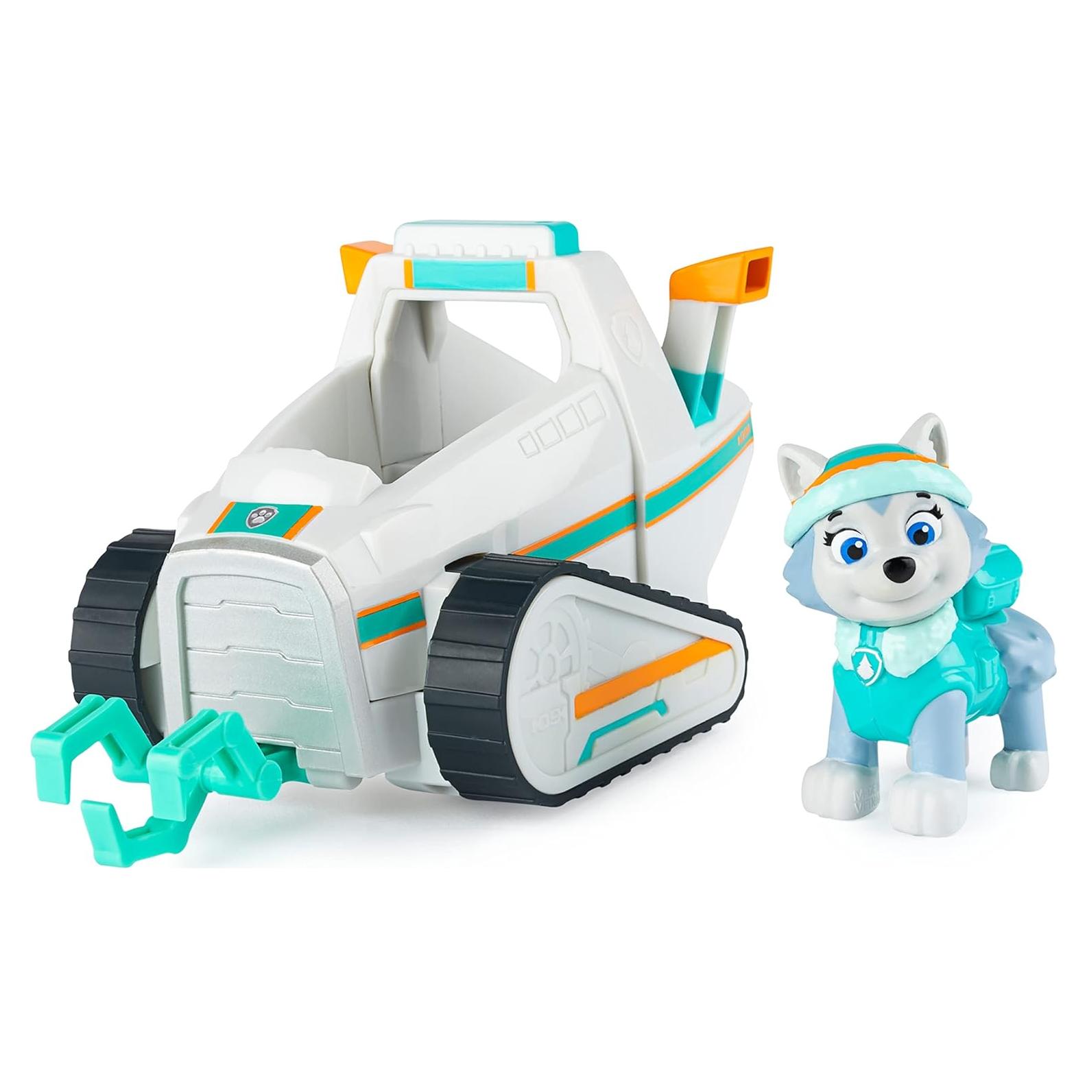 Vehículo quitanieves Everest Paw Patrol con figura 3 años+