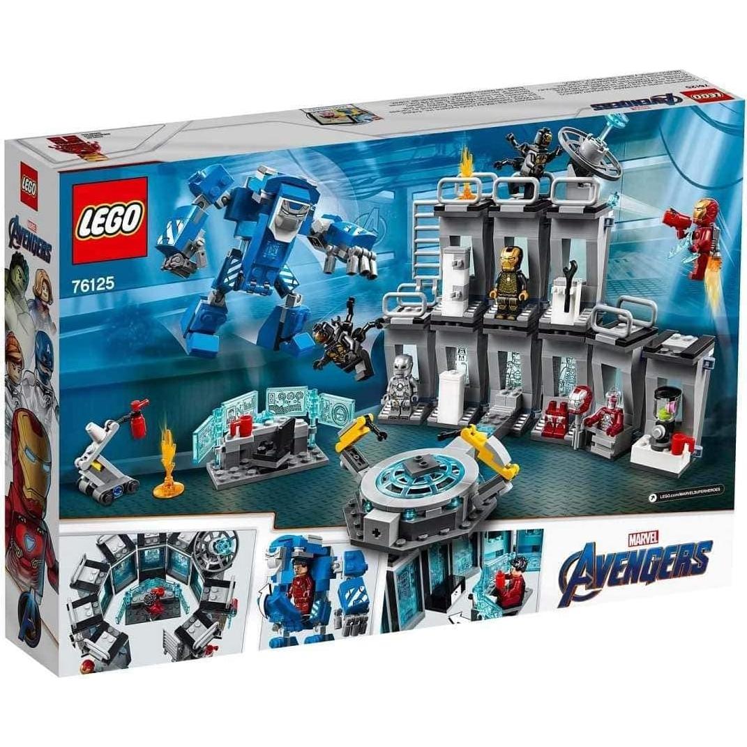 LEGO Marvel Avengers Sala de Armadura Iron Man 76125 - 524 Piezas
