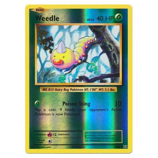 Pokemon - Weedle (5/108) - XY Evolutions - Reverse Holo