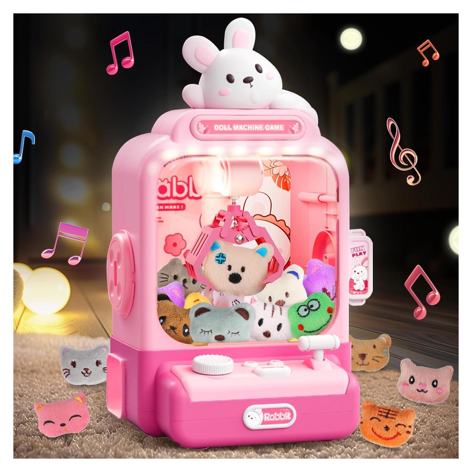 Mini Máquina de Garras Rmischolar con Luces LED y Sonido