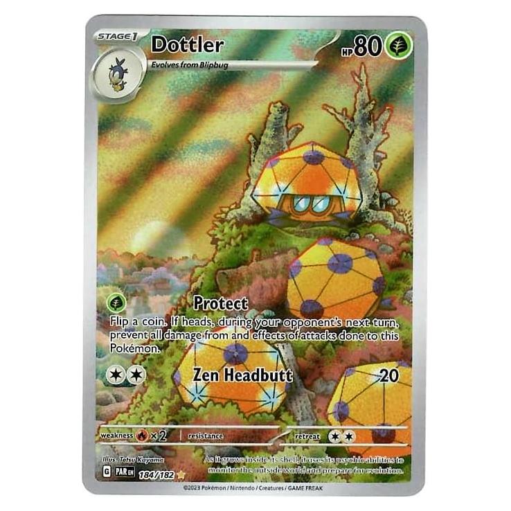 Carta Individual Dottler 184/182 Pokémon Paradox Rift