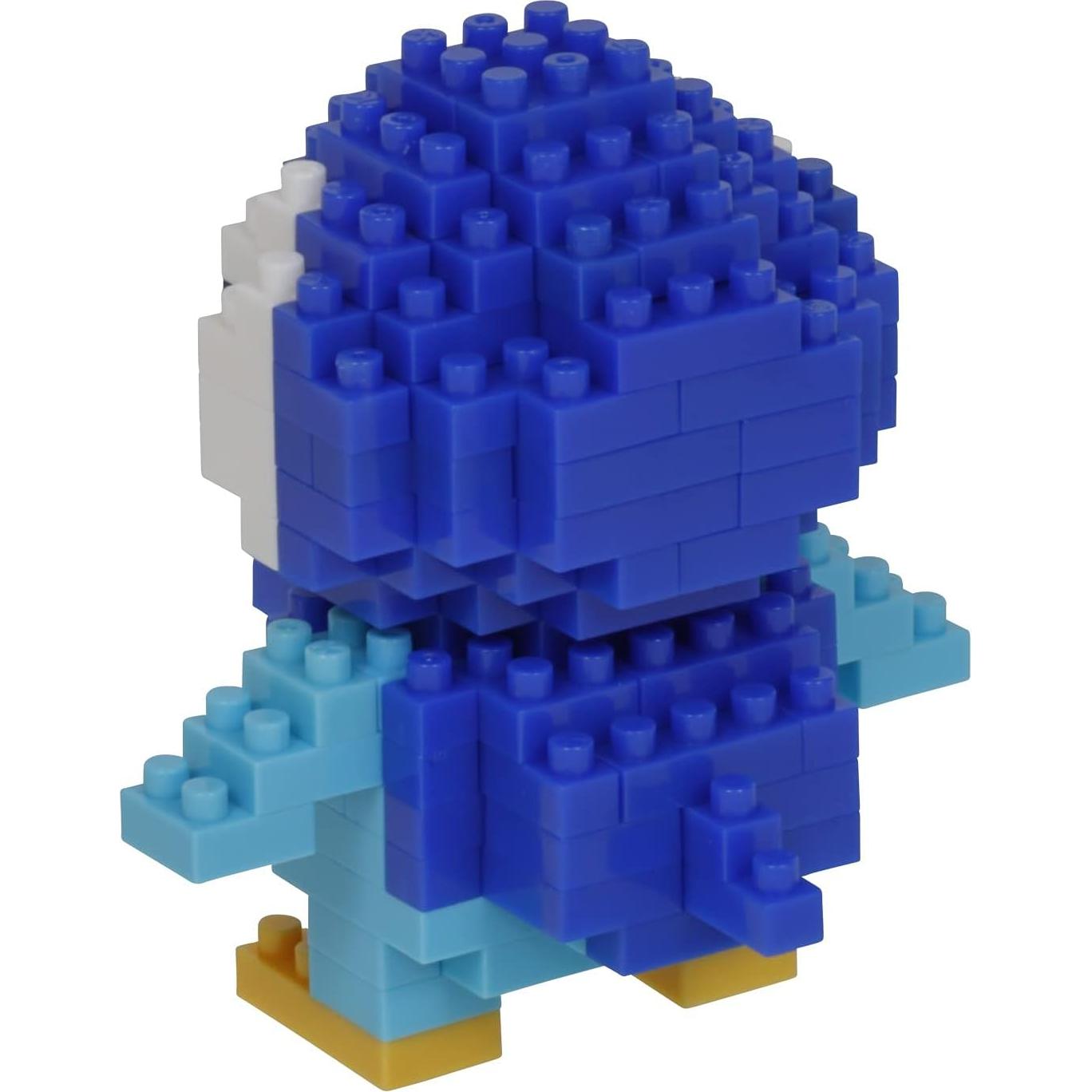 Nanoblock Piplup Pokémon - Kit de Construcción 170 Piezas