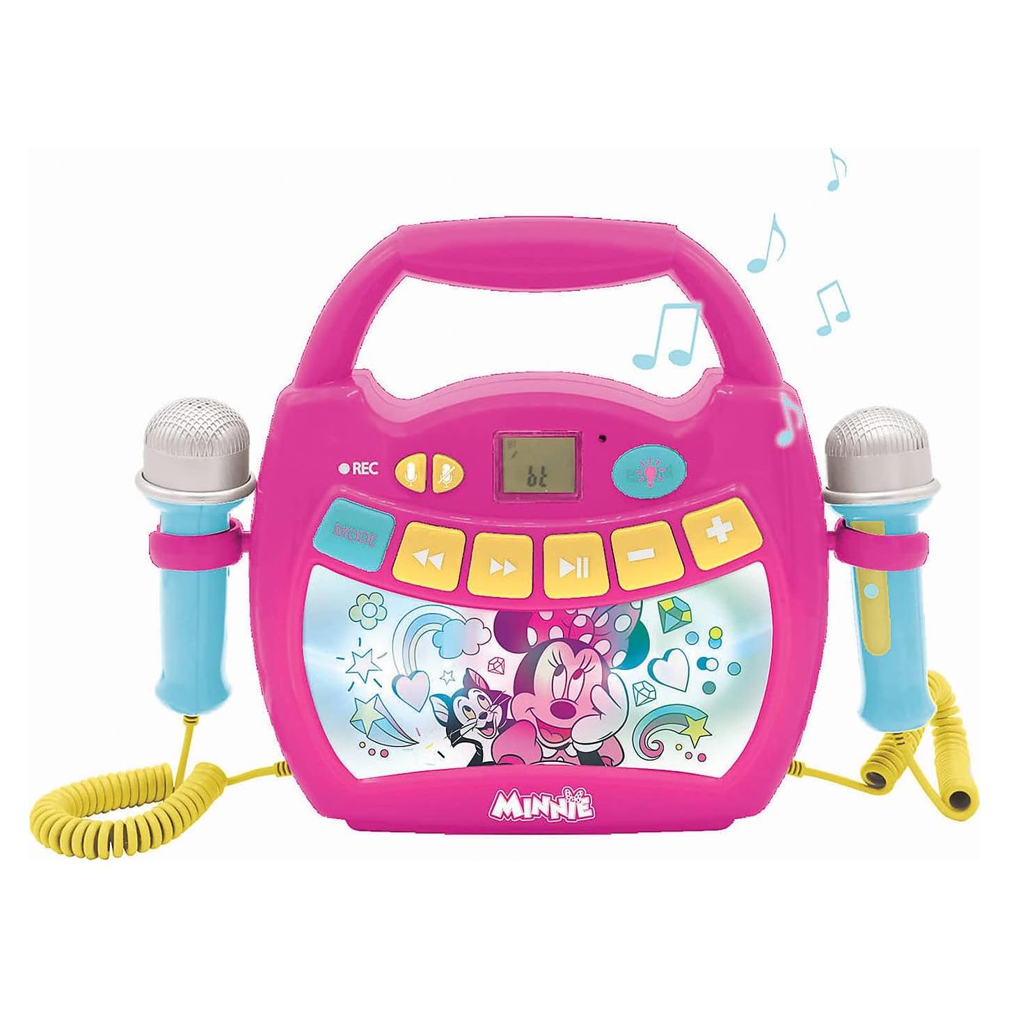 Reproductor Karaoke LEXIBOOK Minnie Bluetooth 2 Micrófonos