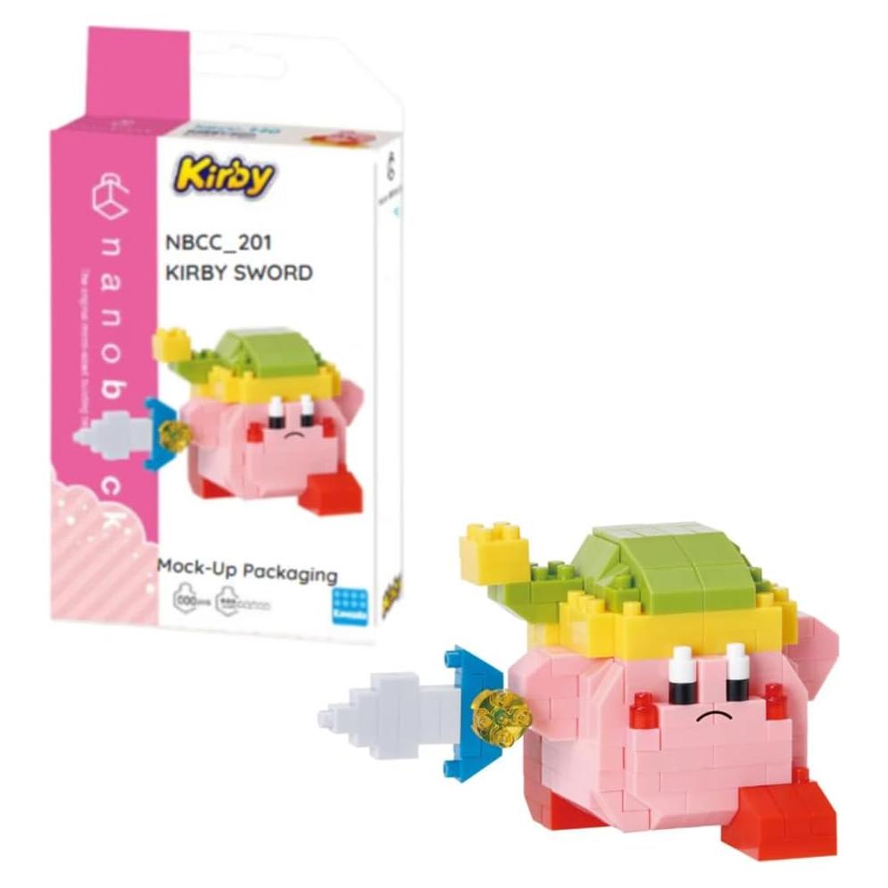 Nanoblock Espada de Kirby - Kit de Construcción 210 Piezas