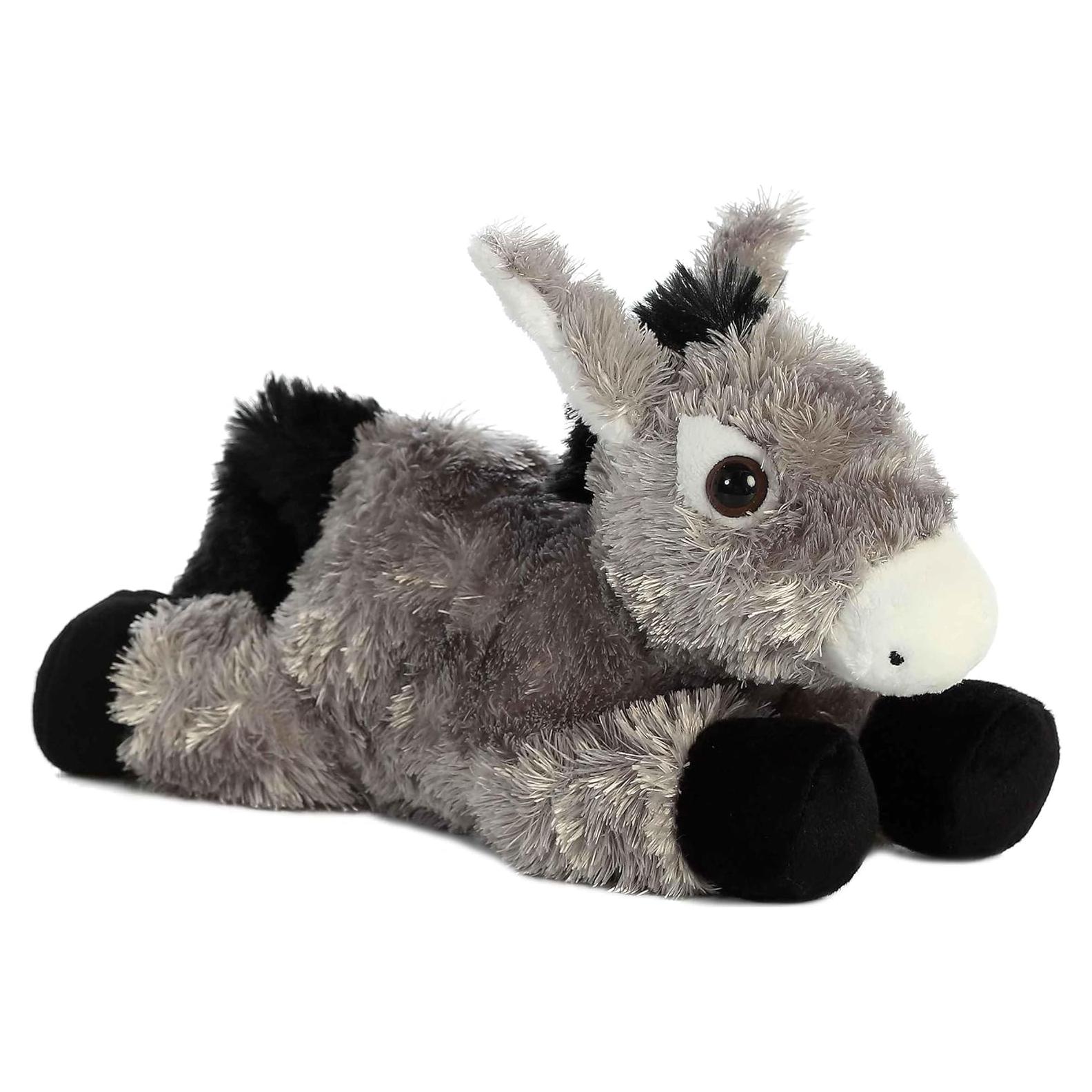 Peluche Burro Mini Flopsie Aurora 20 cm Suave y Abrazable