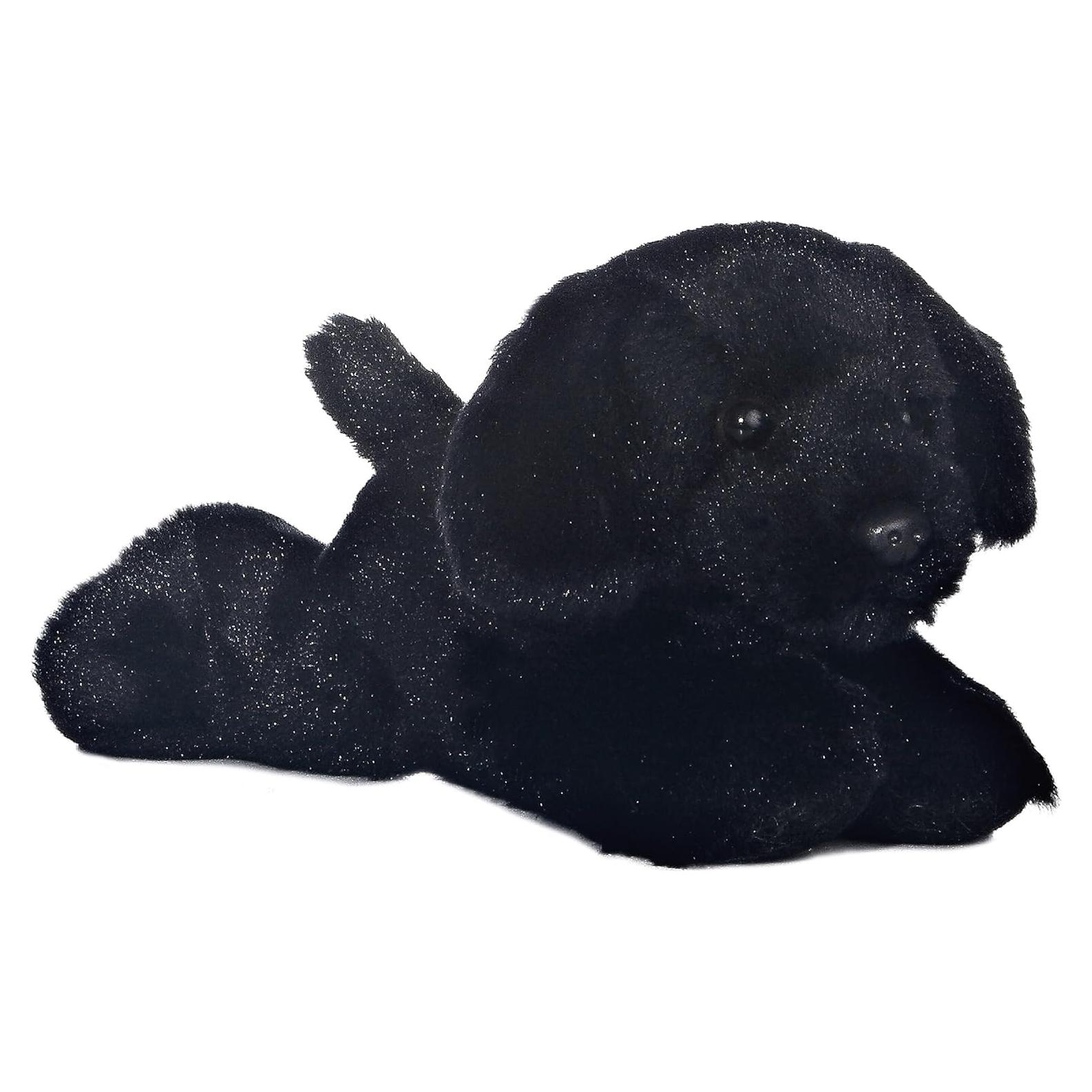 Peluche Labrador Negro Aurora Mini Flopsie 20 cm