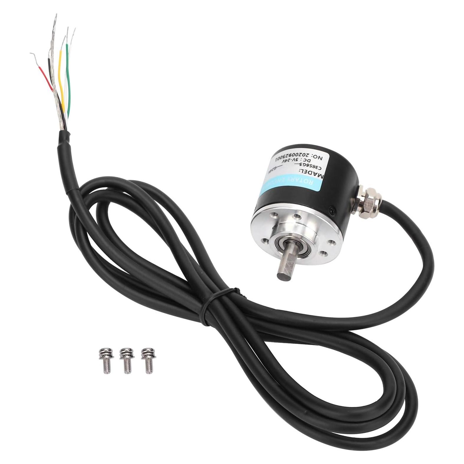 Codificador Rotativo Incremental Hilitand 1000Z 5-24V DC Eje Sólido