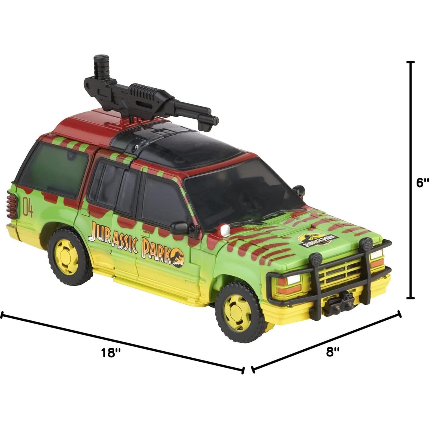 Transformers Jurassic Park Tyrannocon Rex y Autobot JP93