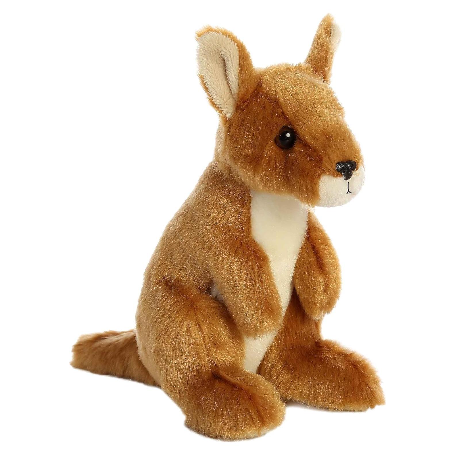 Canguro de Peluche Aurora Mini Flopsie 20 cm Marrón