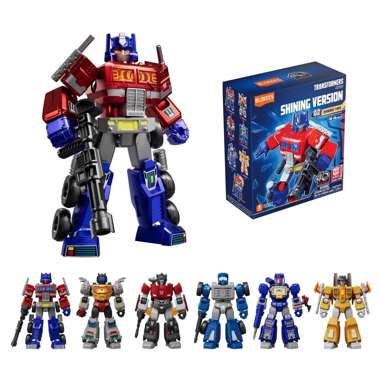 Figuras Transformers Brillantes 1985 Hasbro - 6 Personajes