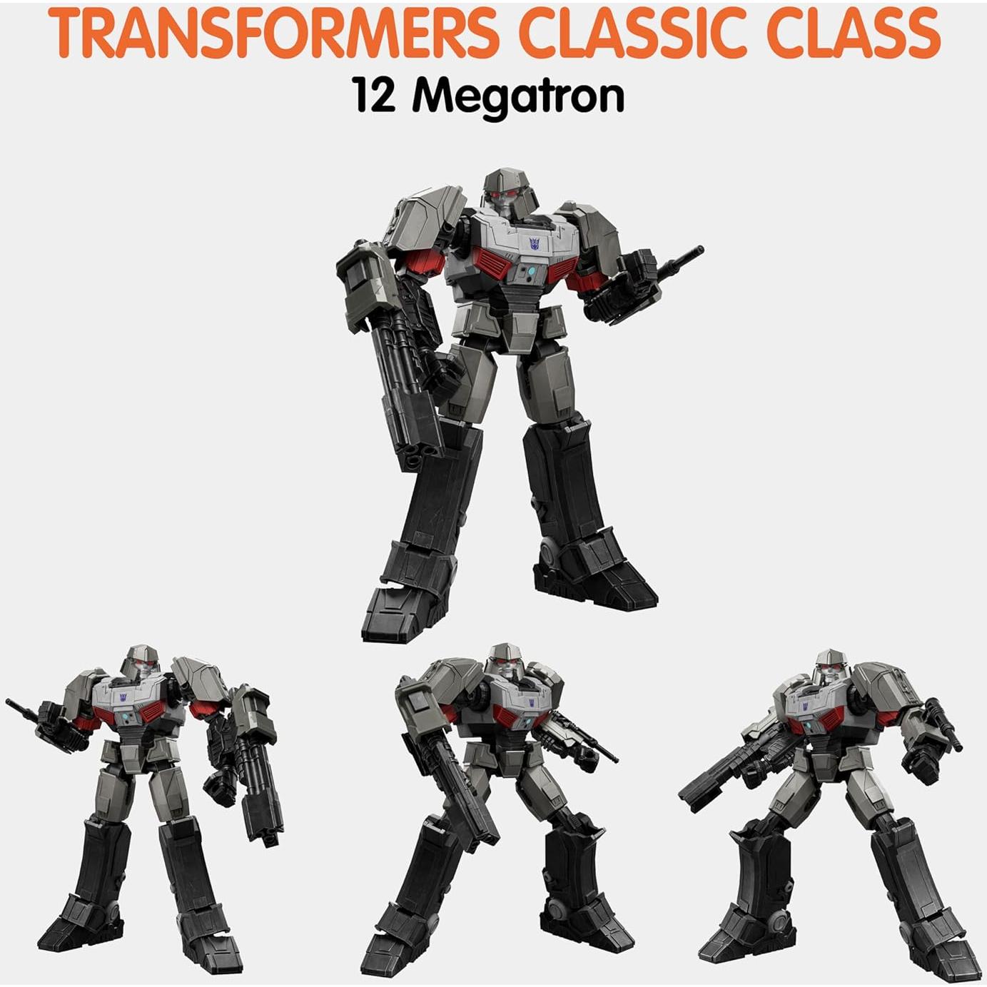 Figura Megatron Transformers Clase Clásica 12 años+
