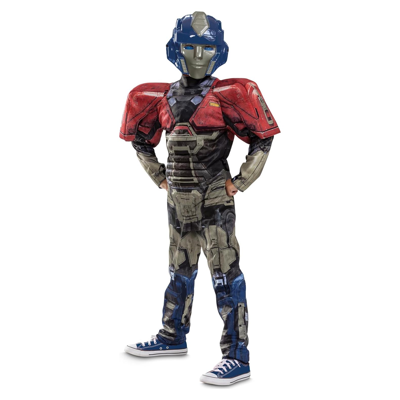 Disfraz de Niños Optimus Prime Muscle M (7-8) Transformers
