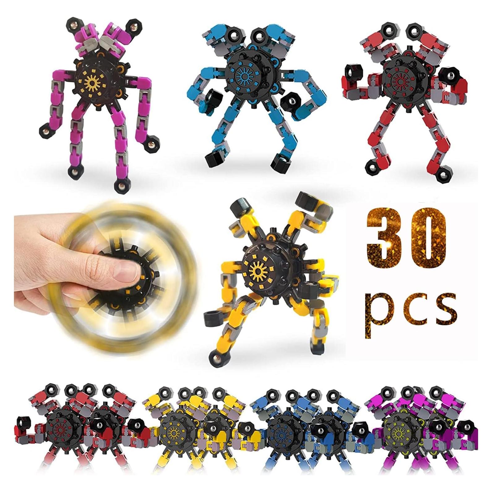 30 Juguetes Antiestrés Deformables Sengtin Multicolor