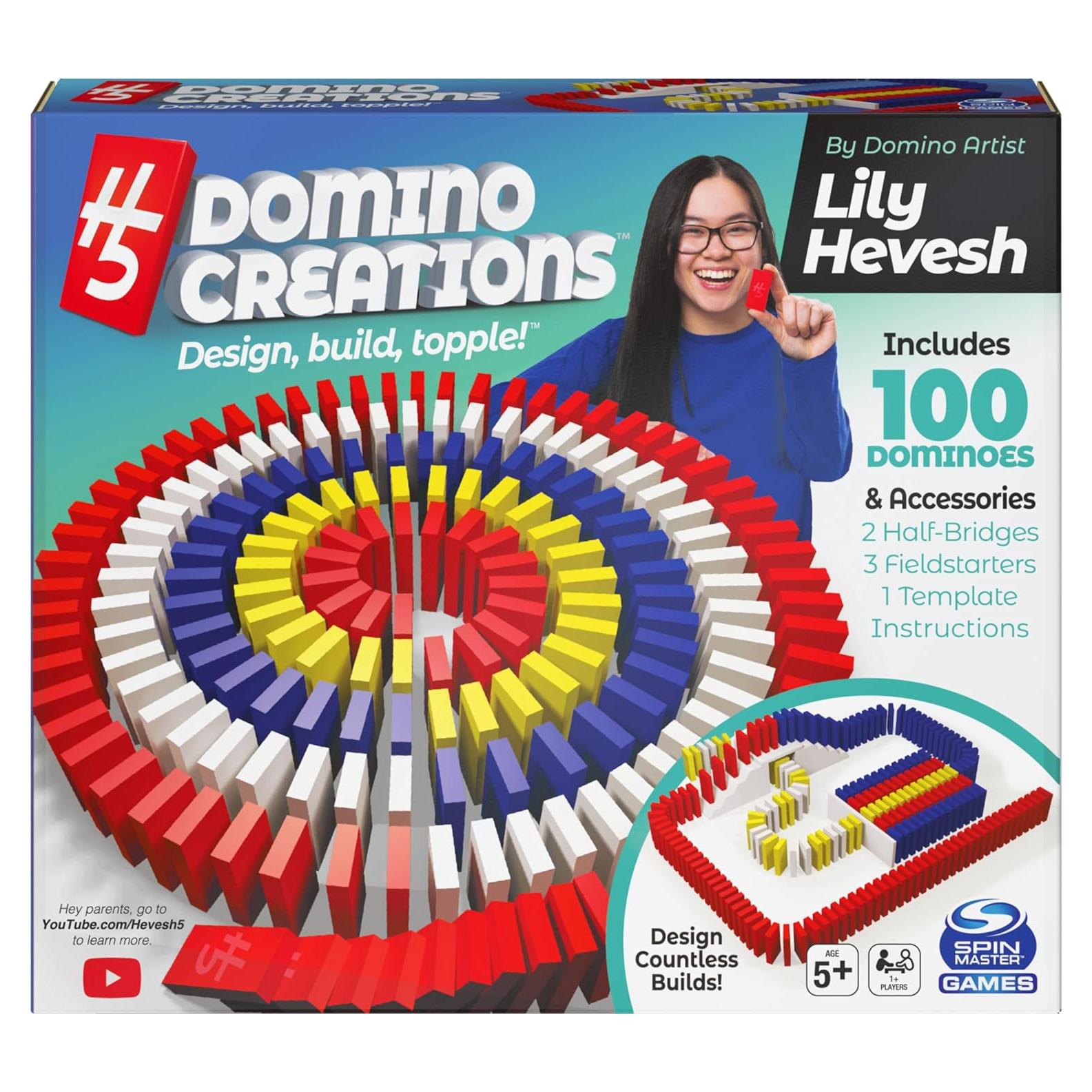 Set de 100 Dominós Spin Master H5 para Niños y Adultos