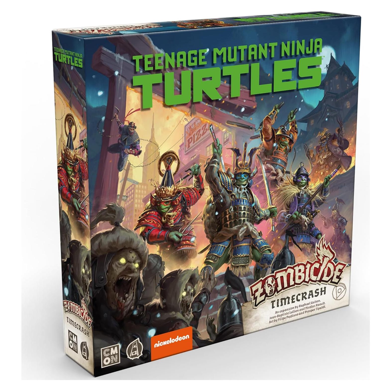 Zombicide Muerte Blanca: Expansión TMNT Choque Temporal