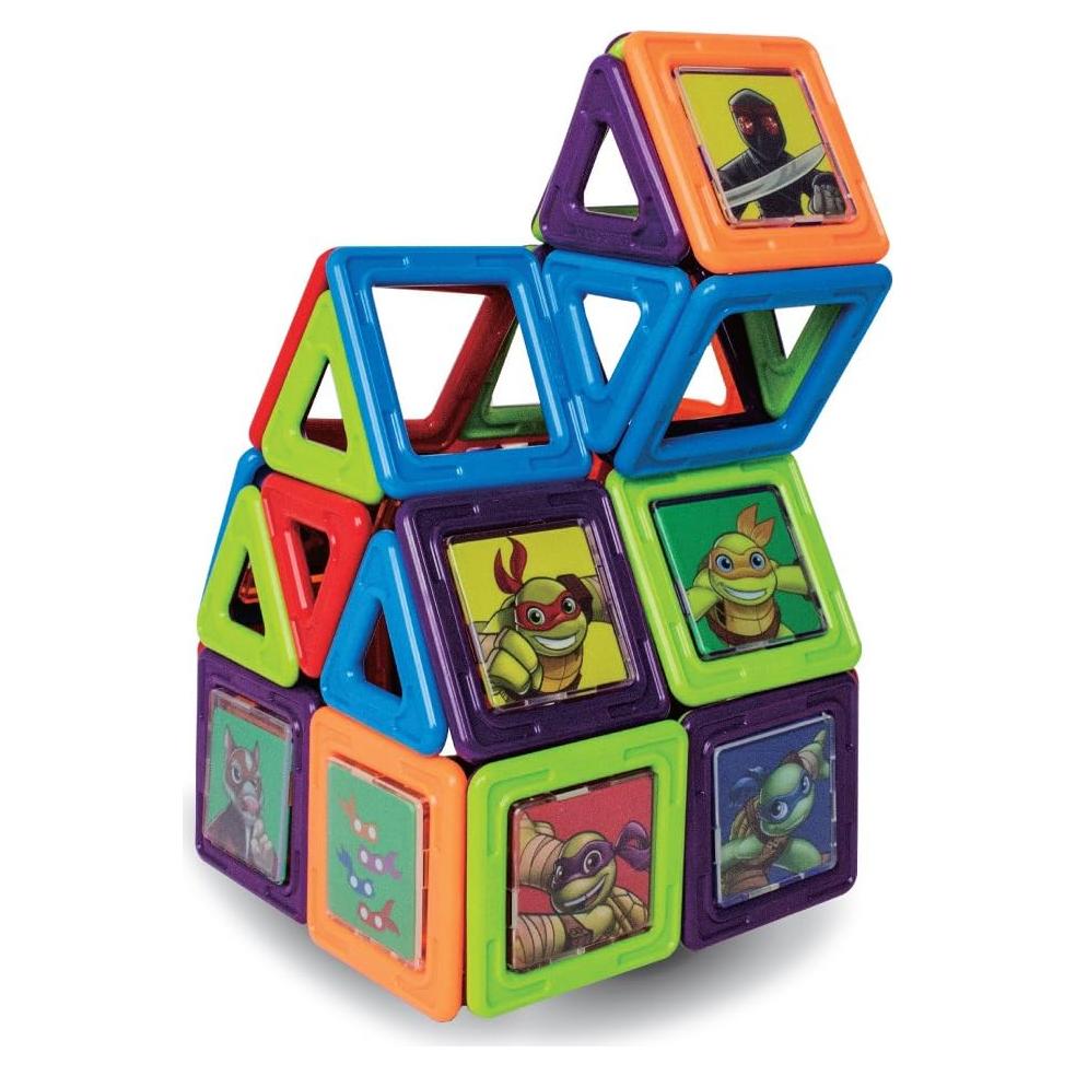 MAGFORMERS Set Tortugas Ninja 60 Piezas Juego Educativo 3+