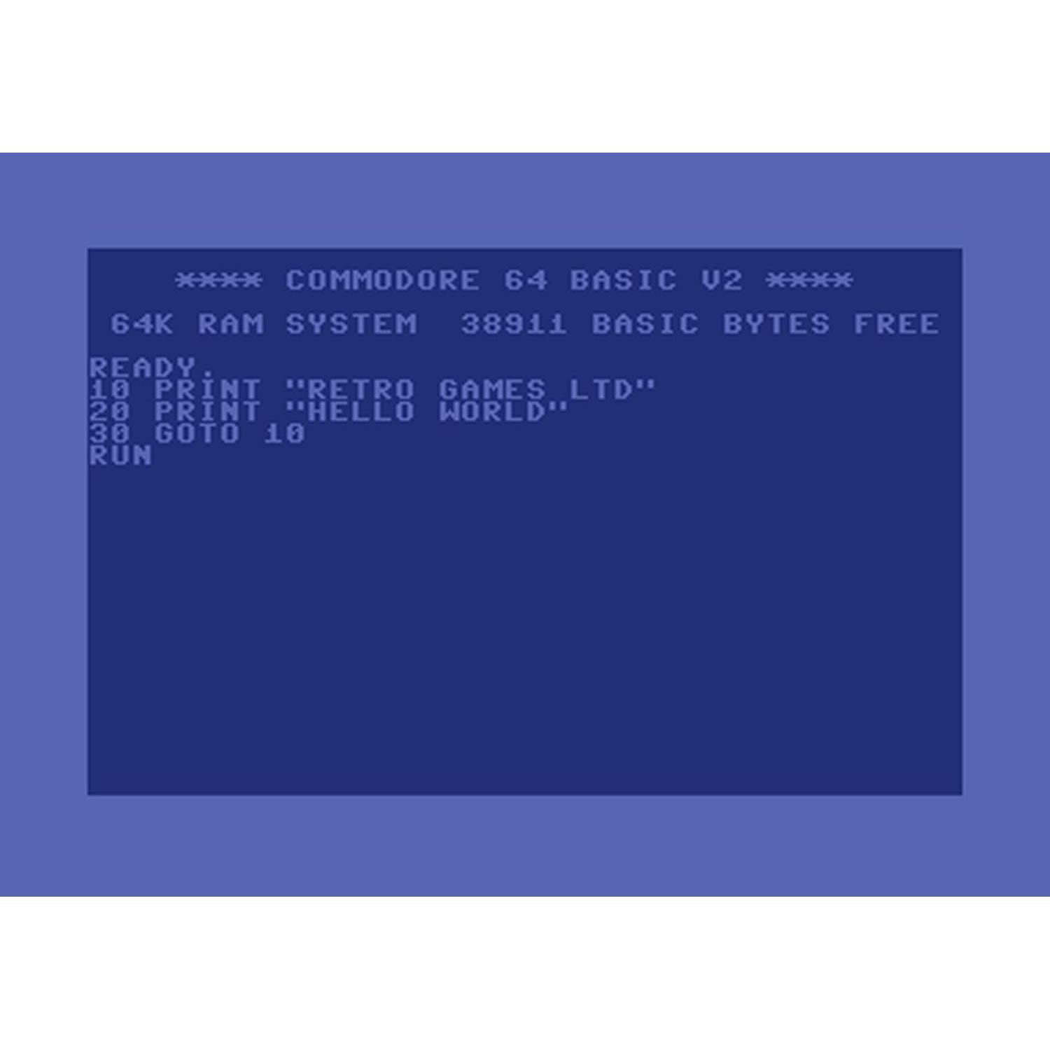 The C64 Mini Retrogames - Consola Retro 64 Juegos HDMI