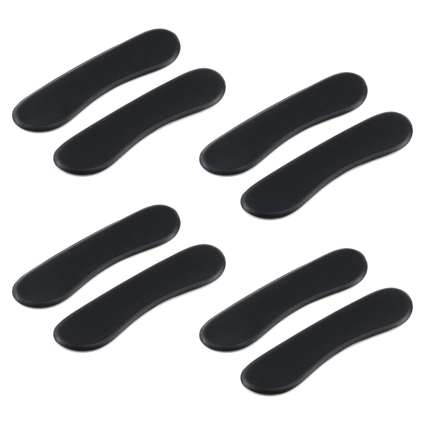 Silenciadores de Tambor HEVSTIL 8 Almohadillas de Gel Negro