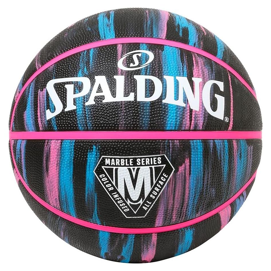 Balón de Baloncesto Spalding No. 7 Goma Mármol
