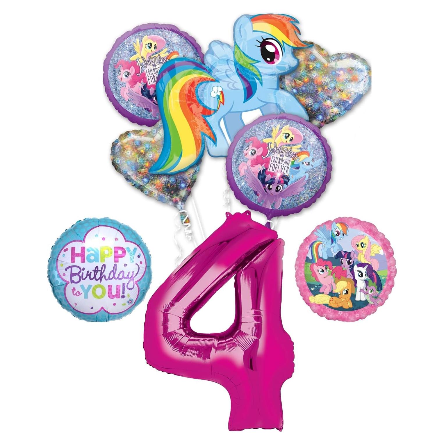 Ramo de Globos My Little Pony Anagram para Cumpleaños 4to